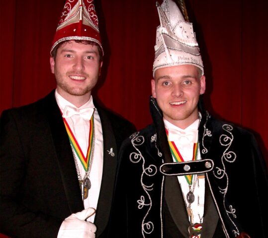 Prins Sam I en Adjudant Martijn nieuwe heersers bij CV de Beringse Kuus